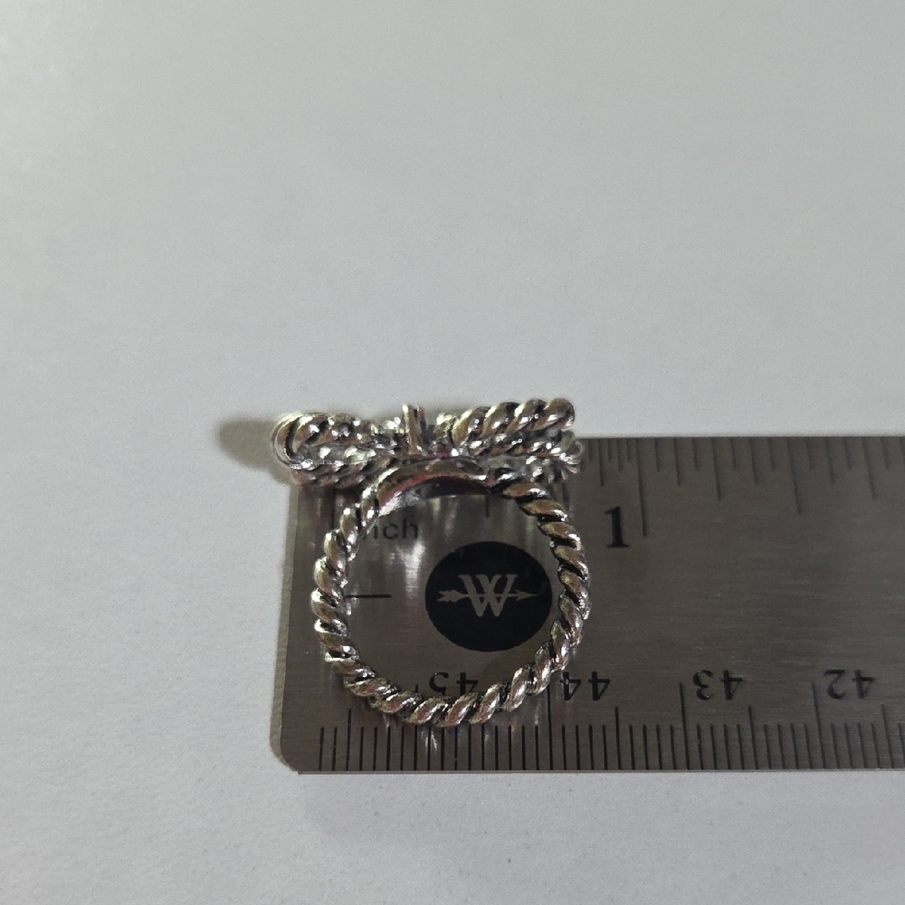Silver Rope Twisted Ring - Picture 4 of 7